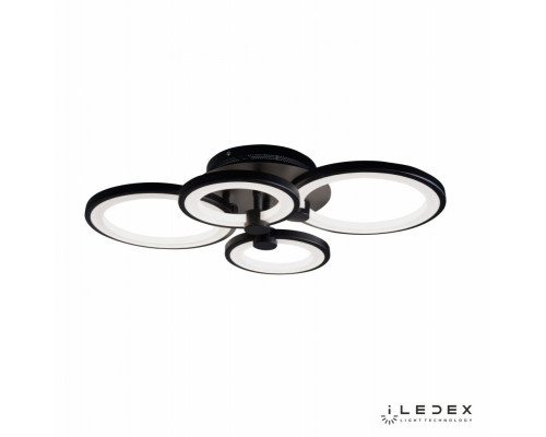 Купить Накладная люстра iLedex A001/4 BK| VIVID-LIGHT.RU