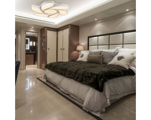 Оформить заказ Накладная люстра iLedex Flower 108W WH| VIVID-LIGHT.RU