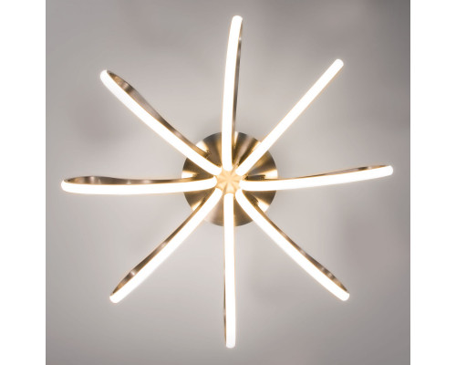 Заказать Накладная люстра Eurosvet 90079/8 сатин-никель| VIVID-LIGHT.RU