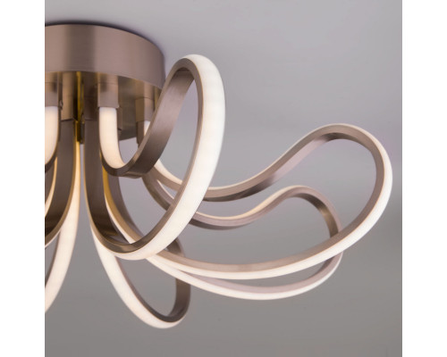 Заказать Накладная люстра Eurosvet 90079/8 сатин-никель| VIVID-LIGHT.RU