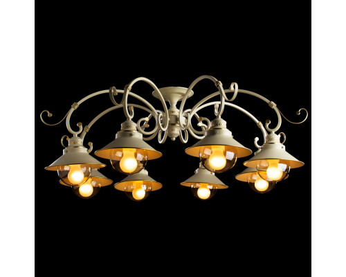 Заказать Накладная люстра ARTE Lamp A4577PL-8WG| VIVID-LIGHT.RU