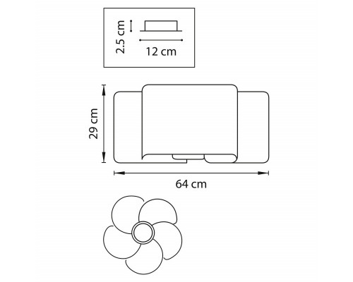 Сделать заказ Накладная люстра Lightstar 811054| VIVID-LIGHT.RU