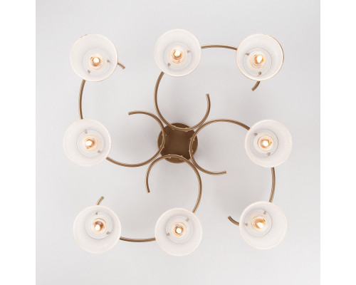 Купить Накладная люстра Eurosvet 60075/8 античная бронза| VIVID-LIGHT.RU