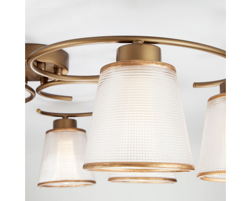 Купить Накладная люстра Eurosvet 60075/8 античная бронза| VIVID-LIGHT.RU