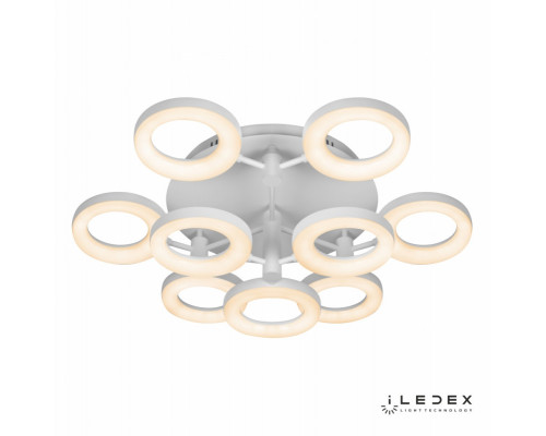 Оформить заказ Накладная люстра iLedex FS-014-X9 108W WH| VIVID-LIGHT.RU