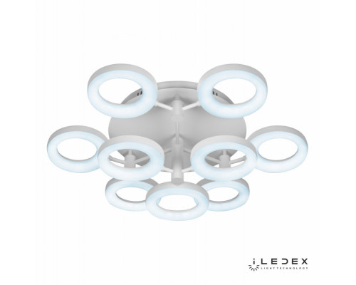 Оформить заказ Накладная люстра iLedex FS-014-X9 108W WH| VIVID-LIGHT.RU