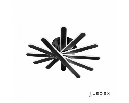 Сделать заказ Накладная люстра iLedex 9043-6-X-T BK| VIVID-LIGHT.RU