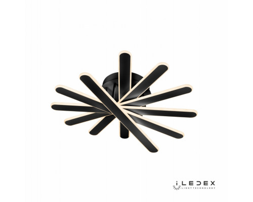 Сделать заказ Накладная люстра iLedex 9043-6-X-T BK| VIVID-LIGHT.RU