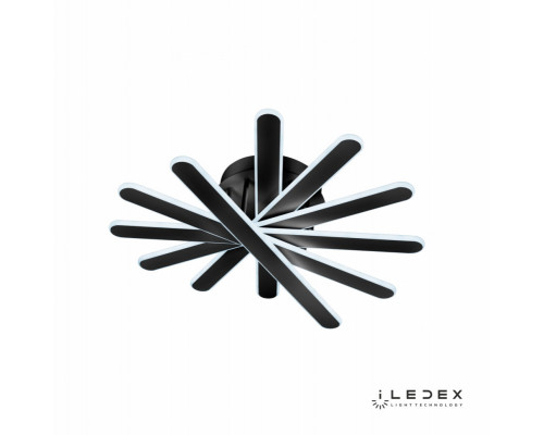 Сделать заказ Накладная люстра iLedex 9043-6-X-T BK| VIVID-LIGHT.RU