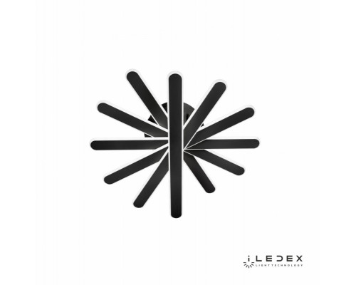 Сделать заказ Накладная люстра iLedex 9043-6-X-T BK| VIVID-LIGHT.RU