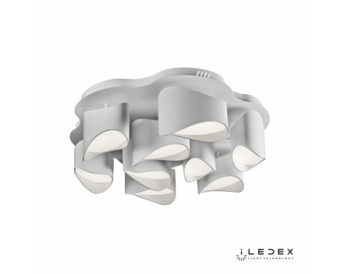 Сделать заказ Накладная люстра iLedex 8189-6+3-X-T WH| VIVID-LIGHT.RU