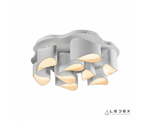 Сделать заказ Накладная люстра iLedex 8189-6+3-X-T WH| VIVID-LIGHT.RU