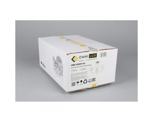 Заказать Накладная люстра Omnilux OML-65207-03| VIVID-LIGHT.RU