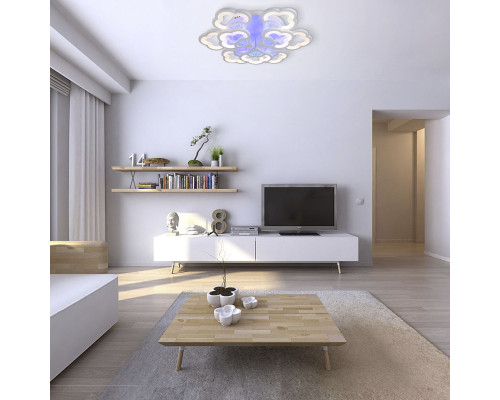 Заказать Накладная люстра Eurosvet 90141/9 белый| VIVID-LIGHT.RU