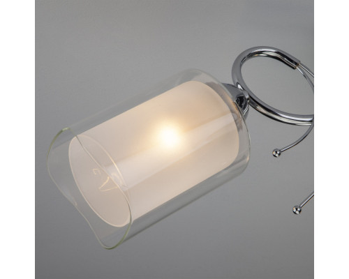 Оформить заказ Накладная люстра Eurosvet 30122/3 хром| VIVID-LIGHT.RU