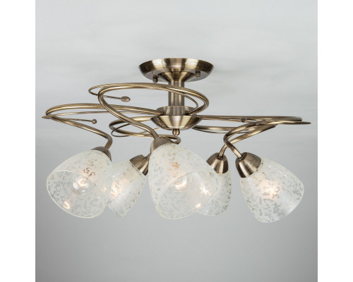 Заказать Накладная люстра Eurosvet 30130/5 античная бронза| VIVID-LIGHT.RU