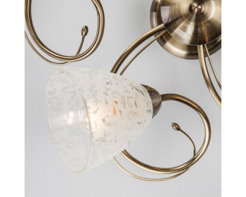 Заказать Накладная люстра Eurosvet 30130/5 античная бронза| VIVID-LIGHT.RU