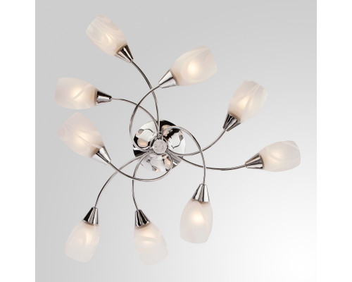 Сделать заказ Накладная люстра Eurosvet 2275/9 хром| VIVID-LIGHT.RU