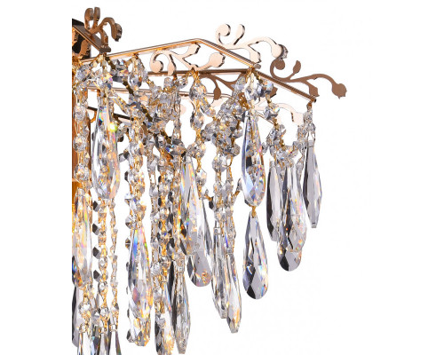 Оформить заказ Накладная люстра Natali Kovaltseva VENERE 81432/6C GOLD| VIVID-LIGHT.RU