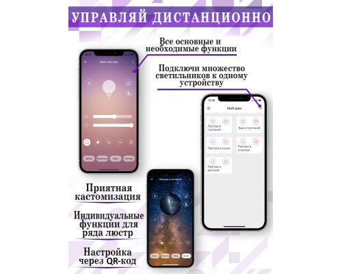 Сделать заказ Накладная люстра Natali Kovaltseva LED LAMPS 81362| VIVID-LIGHT.RU