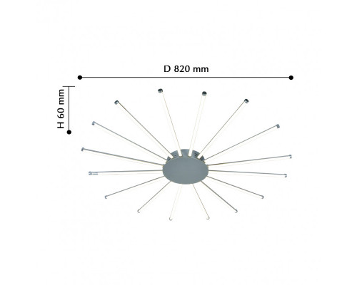 Купить Накладная люстра Favourite 2379-16U| VIVID-LIGHT.RU