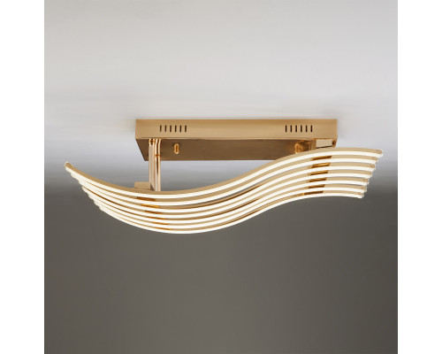 Купить Накладная люстра Eurosvet 90091/7 золото 84W| VIVID-LIGHT.RU