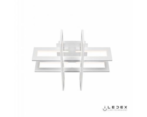 Оформить заказ Накладная люстра iLedex 9082-600*600-X 96W WH| VIVID-LIGHT.RU
