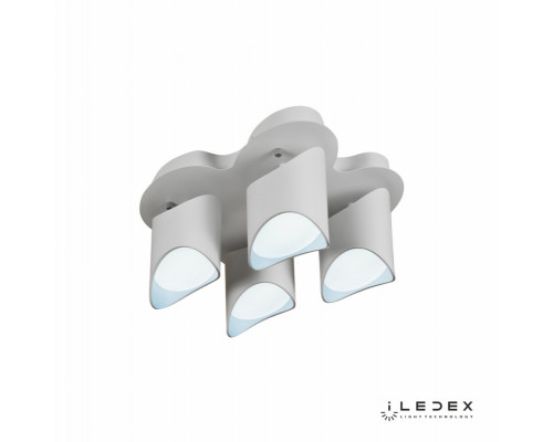 Сделать заказ Накладная люстра iLedex 8189-4-X-T WH| VIVID-LIGHT.RU