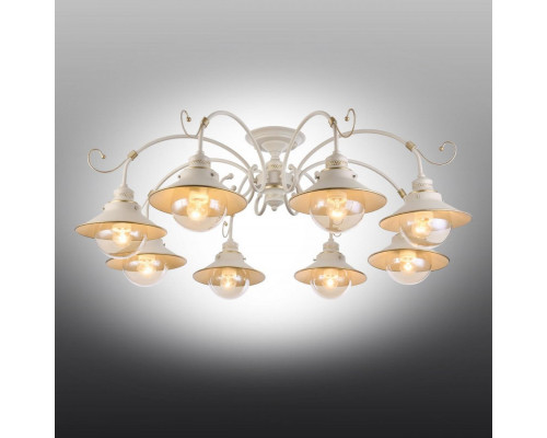 Сделать заказ Накладная люстра Omnilux OML-50807-08| VIVID-LIGHT.RU