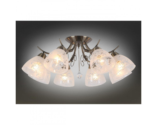 Оформить заказ Накладная люстра Omnilux OML-53807-08| VIVID-LIGHT.RU