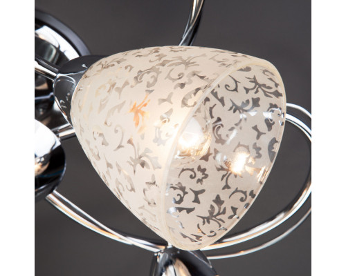 Сделать заказ Накладная люстра Eurosvet 30130/5 хром| VIVID-LIGHT.RU