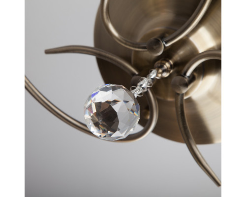 Сделать заказ Накладная люстра Eurosvet 30100/3 античная бронза| VIVID-LIGHT.RU