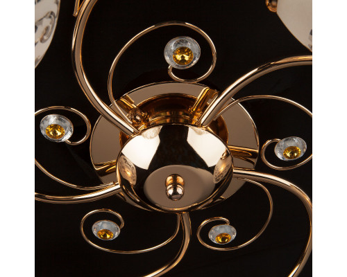 Сделать заказ Накладная люстра Eurosvet 9677/5 золото| VIVID-LIGHT.RU