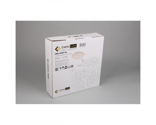 Заказать Накладная люстра Omnilux OML-43007-40| VIVID-LIGHT.RU