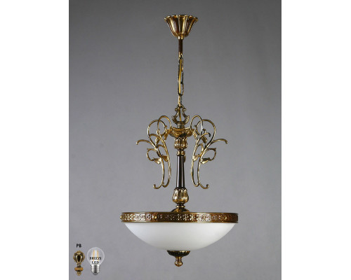 Купить Подвесная люстра AMBIENTE by BRIZZI 02155 PB| VIVID-LIGHT.RU