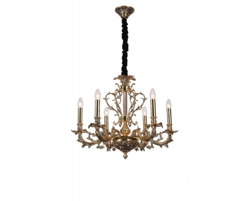 Заказать Подвесная люстра Lucia Tucci FIRENZE 1780.6 antique gold| VIVID-LIGHT.RU