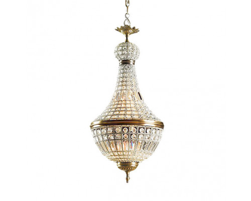 Заказать Подвесная люстра DeLight Collection KR0107P-5 antique brass| VIVID-LIGHT.RU