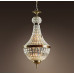Купить Подвесная люстра DeLight Collection KR0107P-5 antique brass| VIVID-LIGHT.RU