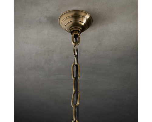 Купить Подвесная люстра DeLight Collection KR0107P-5 antique brass| VIVID-LIGHT.RU