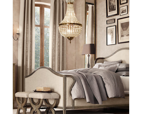 Купить Подвесная люстра DeLight Collection KR0107P-5 antique brass| VIVID-LIGHT.RU