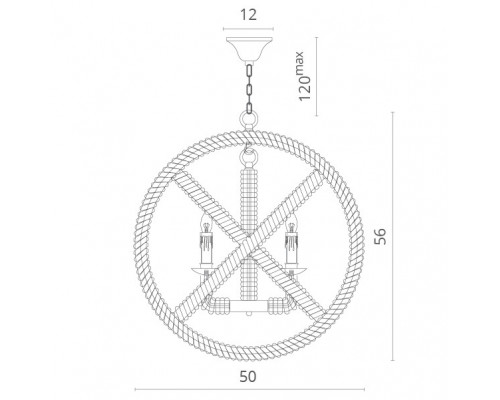 Оформить заказ Подвесная люстра Divinare 8103/01 SP-5| VIVID-LIGHT.RU