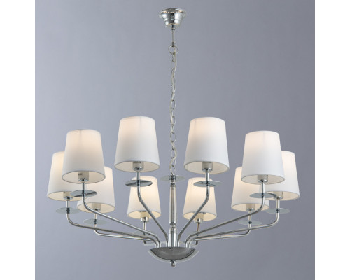 Оформить заказ Подвесная люстра ARTE Lamp A1048LM-10CC| VIVID-LIGHT.RU