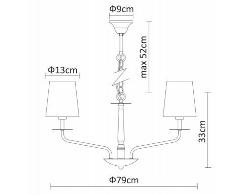 Оформить заказ Подвесная люстра ARTE Lamp A1048LM-10CC| VIVID-LIGHT.RU