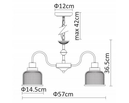 Сделать заказ Подвесная люстра ARTE Lamp A9186LM-5CC| VIVID-LIGHT.RU