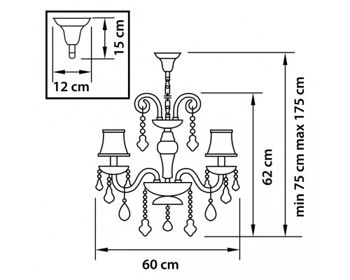 Купить Подвесная люстра 715067 Lightstar| VIVID-LIGHT.RU