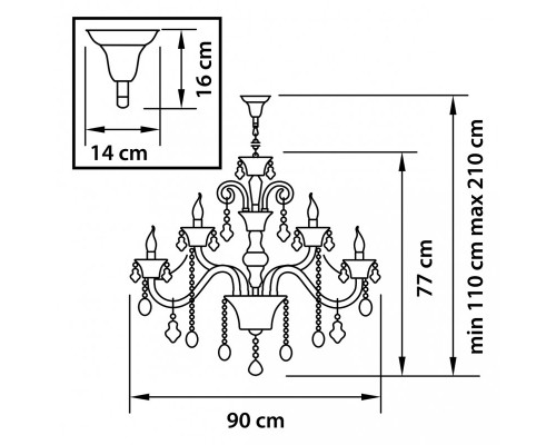 Оформить заказ Подвесная люстра Lightstar 710152| VIVID-LIGHT.RU