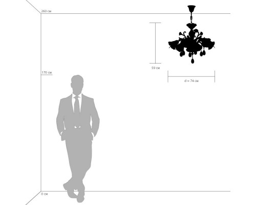 Заказать Подвесная люстра Lightstar 696062| VIVID-LIGHT.RU