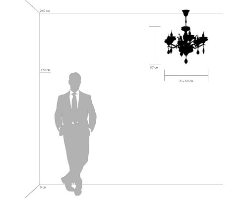 Сделать заказ Подвесная люстра Lightstar 695062| VIVID-LIGHT.RU