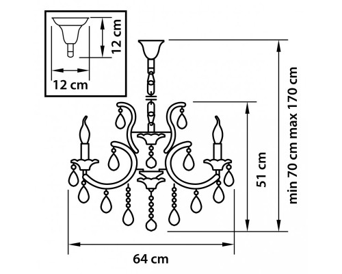 Купить Подвесная люстра Lightstar 879087| VIVID-LIGHT.RU