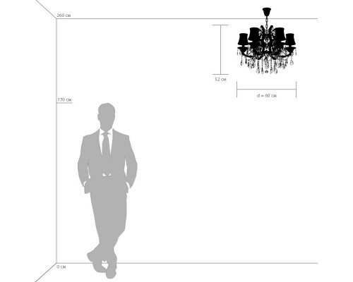 Заказать Подвесная люстра Lightstar 726061| VIVID-LIGHT.RU